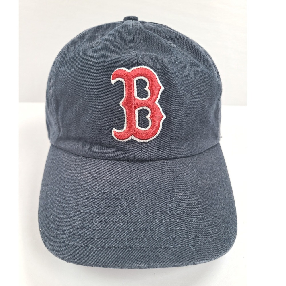 '47 Boston Red Sox MLB Dad Hat Mens Navy Blue Adjustable Strapback Baseball‎ MLB